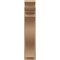 Ekena Millwork 8-in W x 24-in D x 36-in H Funston Trad Rough Cedar Woodgrain TimberThane Outlooker, Primed Tan OUTUR080X24X36FST04RCPR - alternate 4